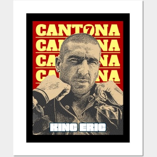 ERIC "THE KING" CANTONA Posters and Art